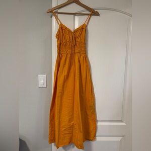 H&M Vibrant Orange Maxi Dress
